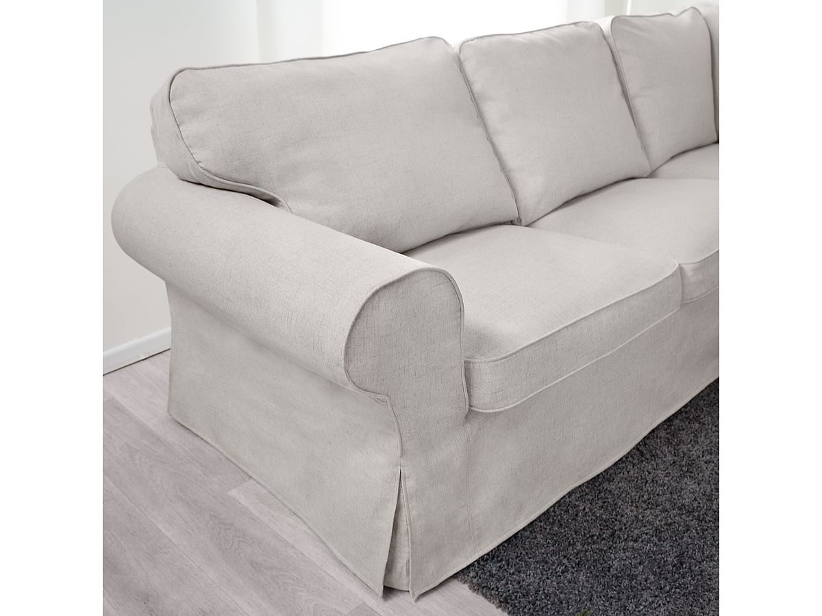 3-kohaline diivan EKTORP, kokku klappimatu