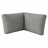 DUVHOLMEN back cushion cover, corner section, 62x62x44 cm - Light Gray SU82, Photo 1
