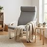 Housse pour fauteuil POÄNG avec appuie-tête cousu - Beige A1, Photo 3