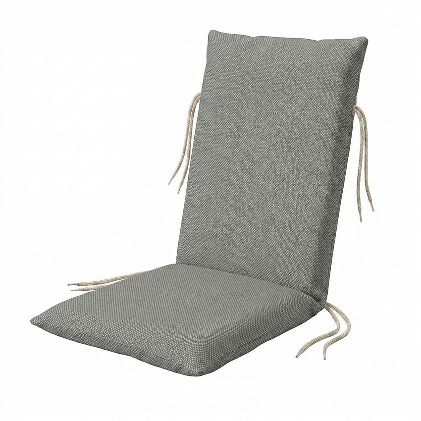 KUDDARNA chair cushion cover, 116x45x7 cm - Light Gray SU82