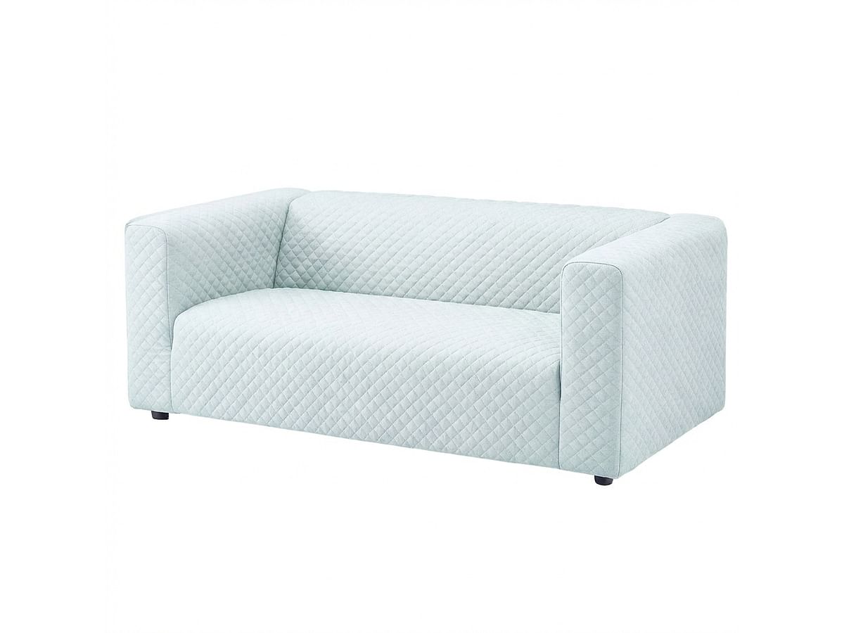 Housse de canapé KLIPPAN, 2 places, matelassée en losanges