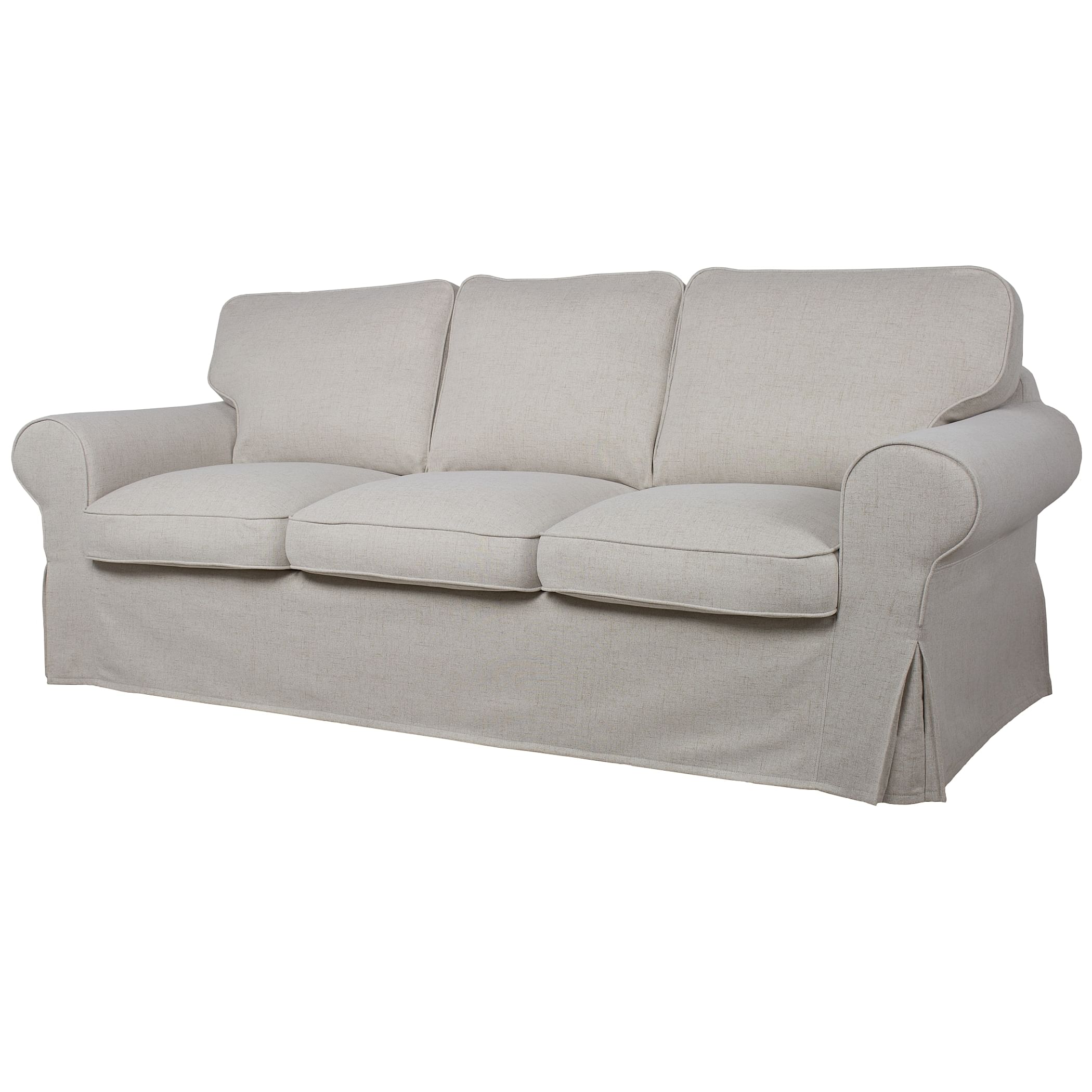 Bezug für 3er-Schlafsofa EKTORP PIXBO altes Modell - Beige A1