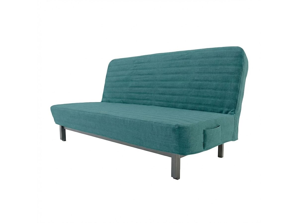 Cover for NYHAMN sofa bed, stripe quilted