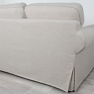 Cover for EKTORP 2-seat sofa bed, old model - Beige A1, Photo 3