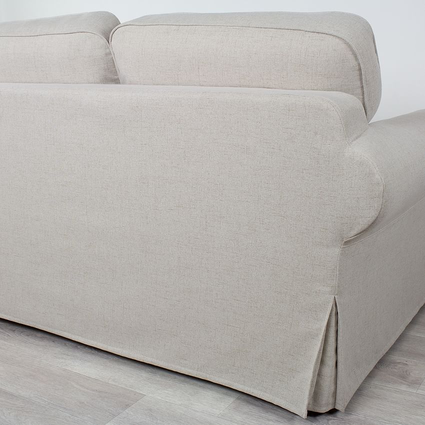 Cover for EKTORP 3-seat sofa bed, new model - Beige A1