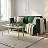 Чохол для дивана KARLSTAD, 3-місний, нерозкладний - Light gray A23, Фото 3