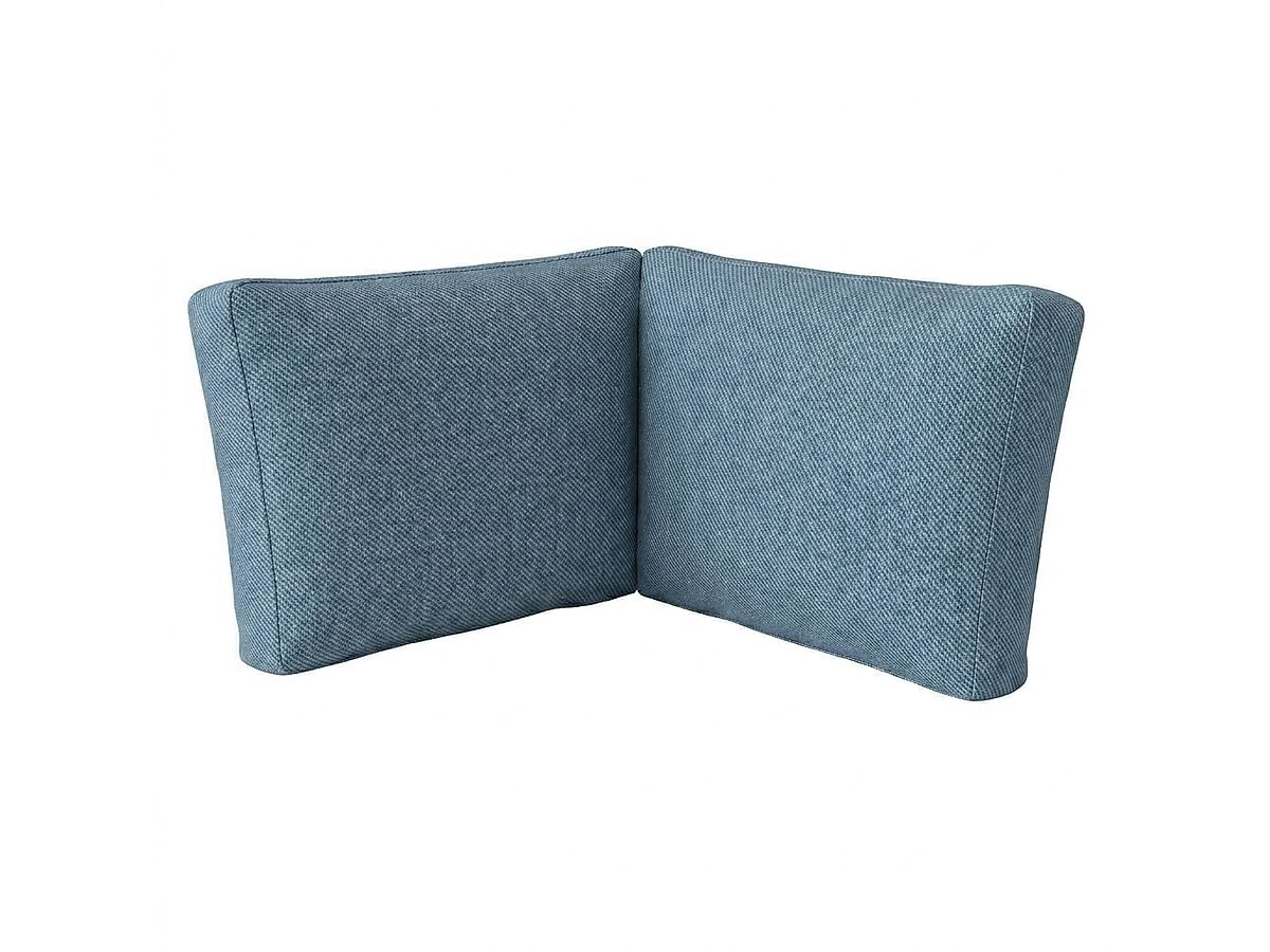 DUVHOLMEN back cushion cover, corner section, 62x62x44 cm