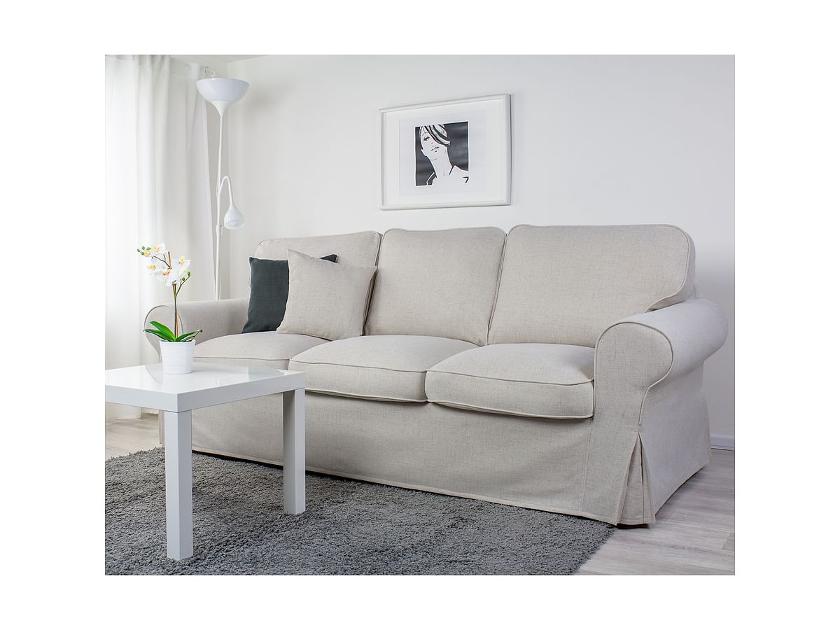 3-kohaline diivan EKTORP, kokku klappimatu