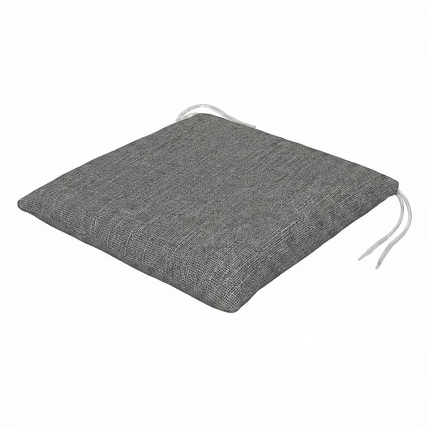KUDDARNA seat cushion cover, for chair, 62x62x7 cm - Dark Gray OU23