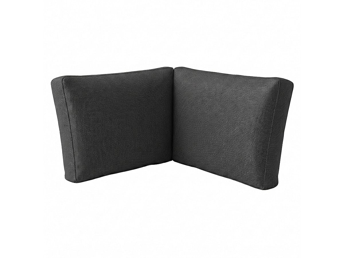DUVHOLMEN back cushion cover, corner section, 62x62x44 cm