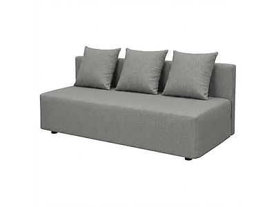 ASARUM sofa cover, quilted with stripes