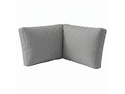 DUVHOLMEN housse de coussin de dossier, section d'angle, 62x62x44 cm