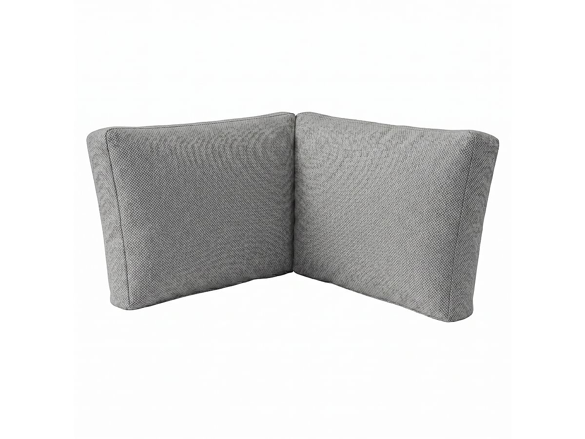 DUVHOLMEN housse de coussin de dossier, section d'angle, 62x62x44 cm