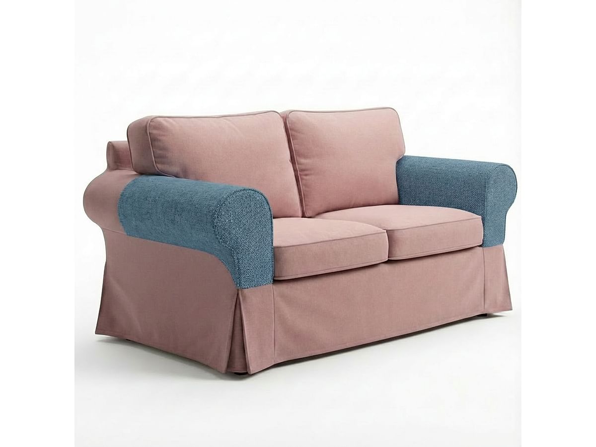 Armrest covers for EKTORP sofa, 2-seater, sofa-bed, old model (set)