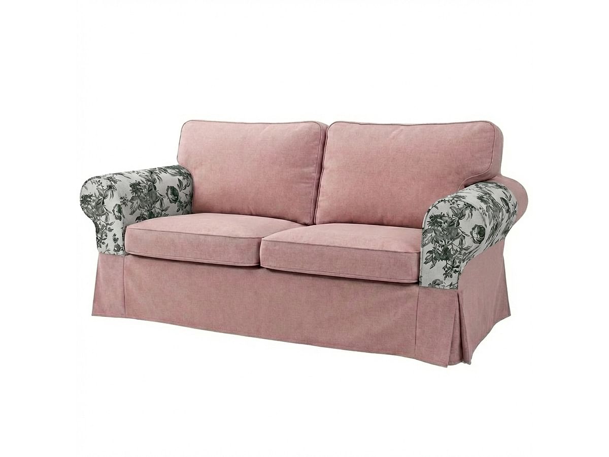 Armrest covers for EKTORP sofa, 2-seater, sofa-bed, old model (set)