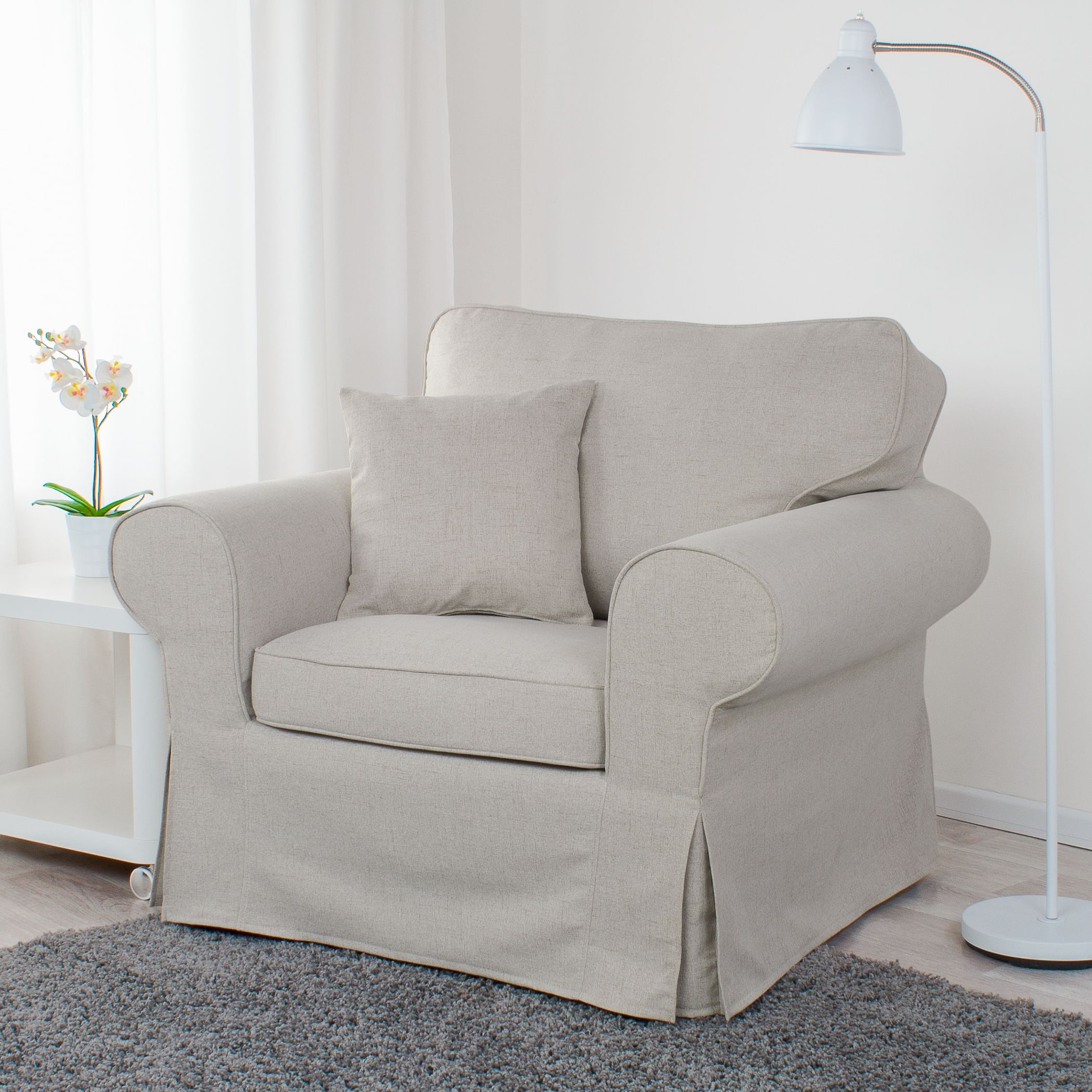Cover for EKTORP armchair - Beige A1