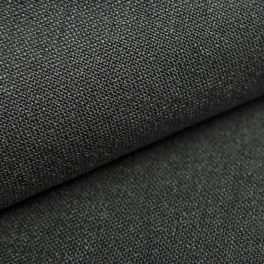 1 mb of fabric - Dark gray A17, Fabric close-up