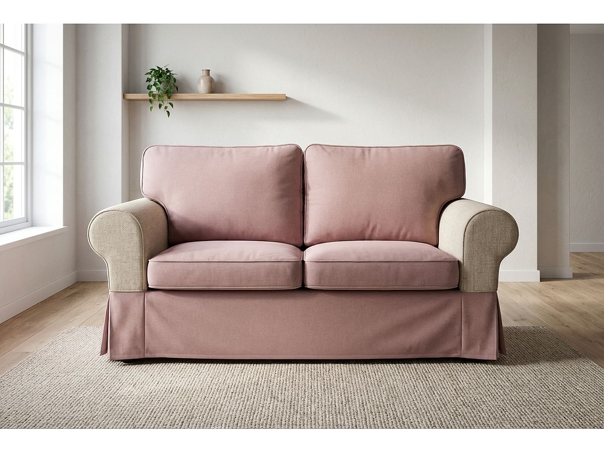 Cover for EKTORP 2-seat sofa bed armrests, old and new model, set