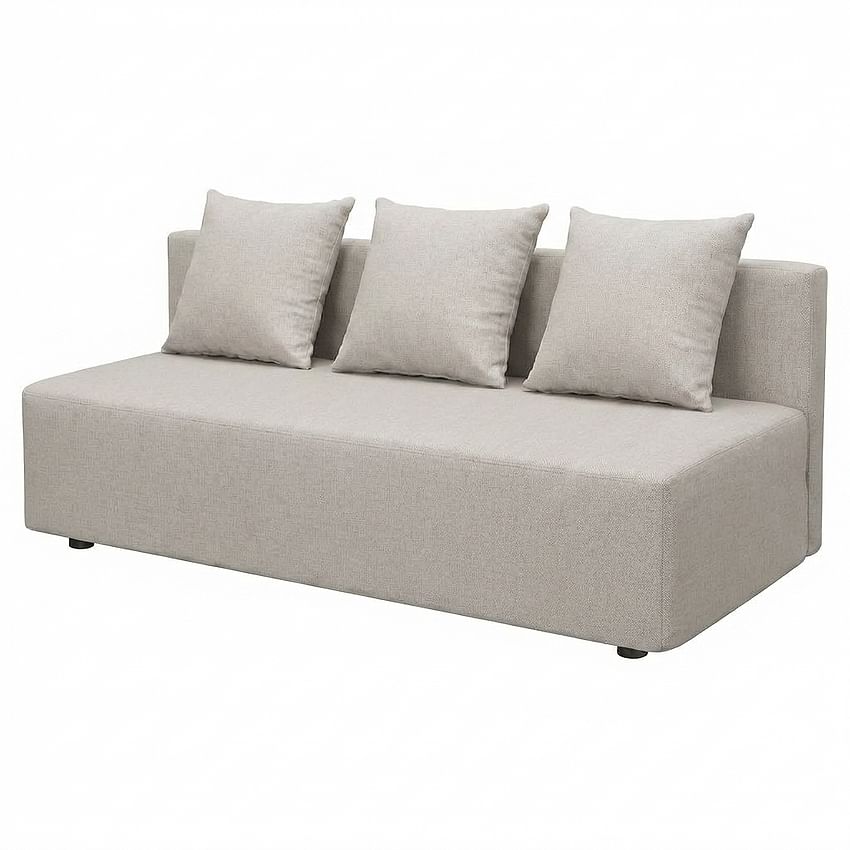 ASARUM sohvanpäällinen, sileä kangas - Light gray A23