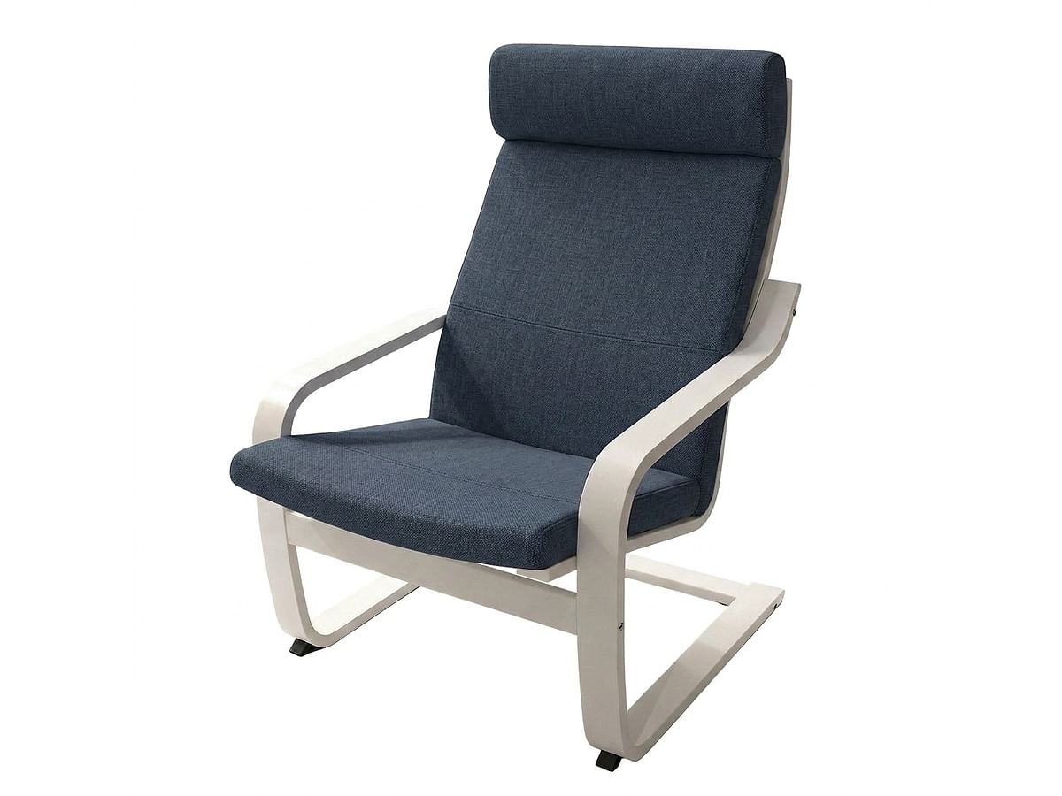 Cover for POÄNG armchair with headrest