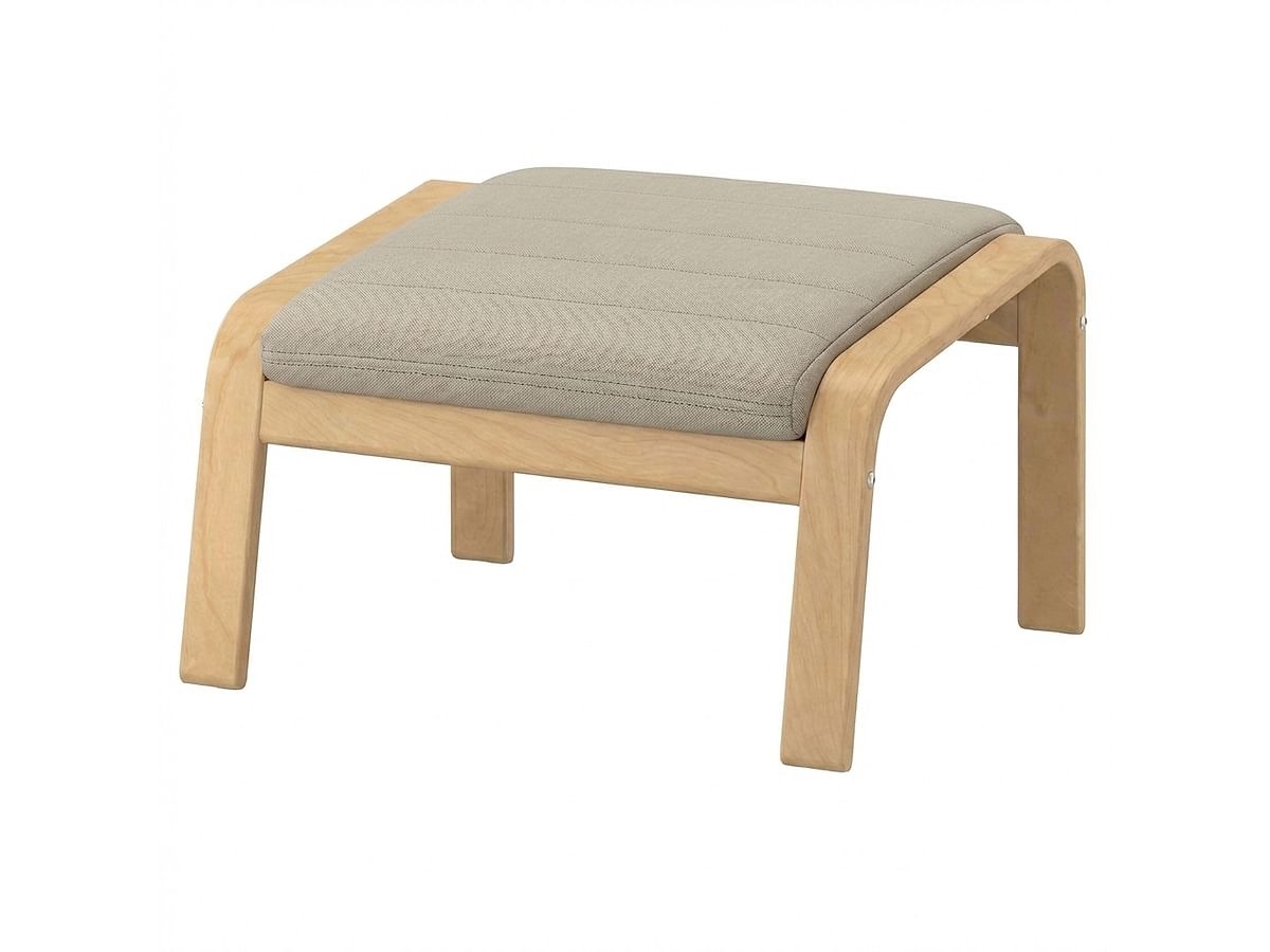 Kussenhoes voor POÄNG voetenbank, horizontale strepen