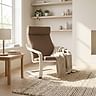 Cover for POÄNG armchair with headrest - Dark beige H2, Photo 5