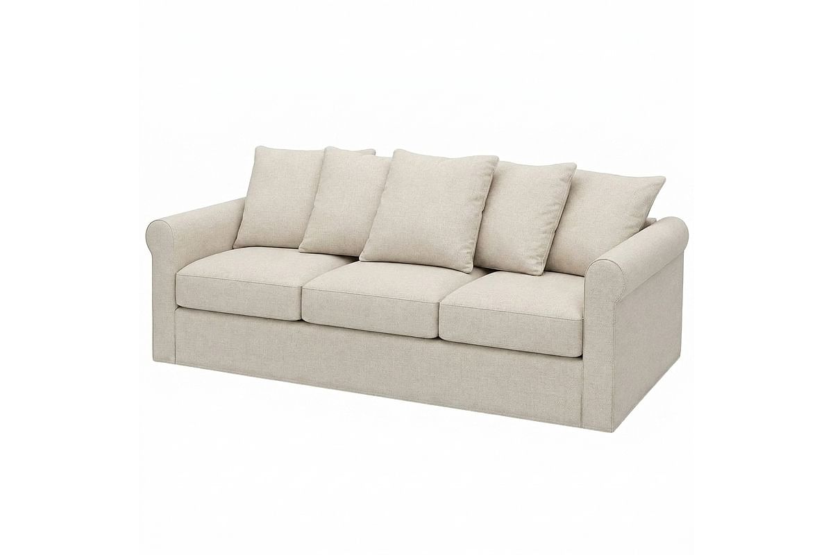 GRÖNLID sofa cover, 3-seat, non-foldable IKEA | DAGRA