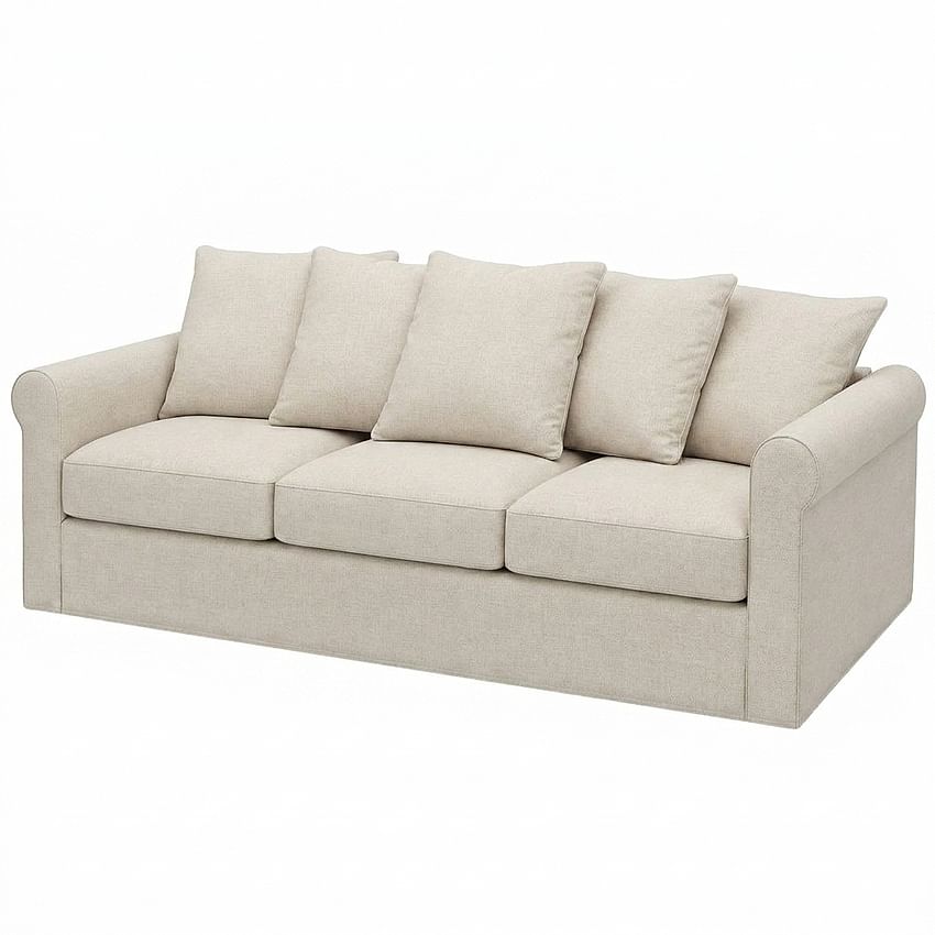 Housse de canapé GRÖNLID, 3 places, non convertible - Beige A1
