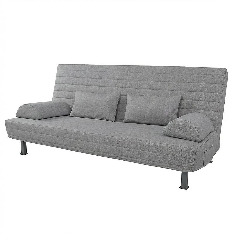 Cover for EXARBY 3-seat sofa bed, quilted with stripes IKEA