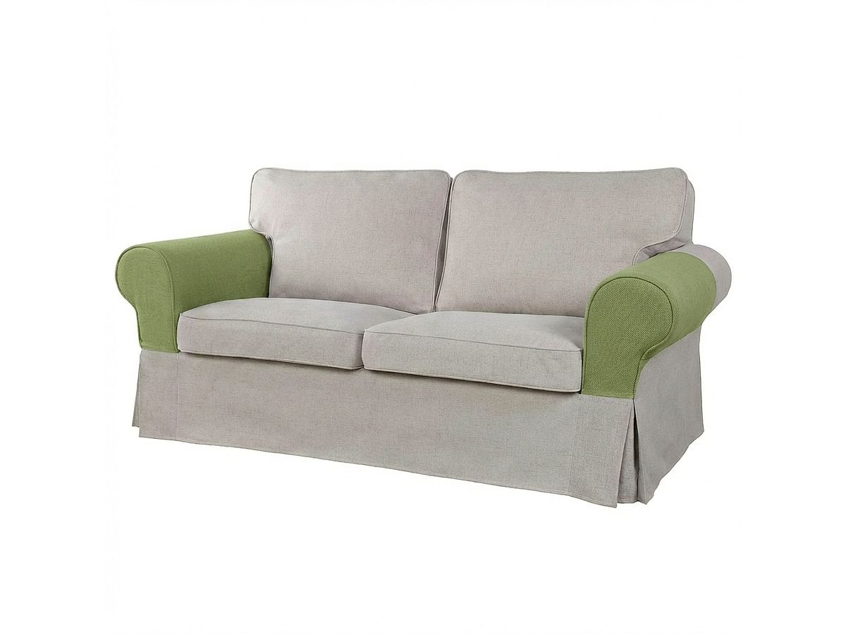 Housses d'accoudoirs pour canapé EKTORP, 2 places, non convertible, ancien et nouveau modèle (lot)