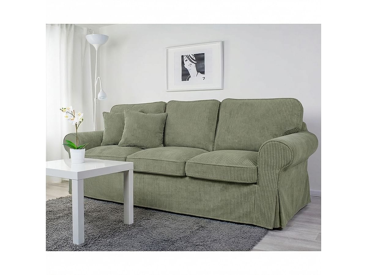 3-kohaline diivan EKTORP, kokku klappimatu