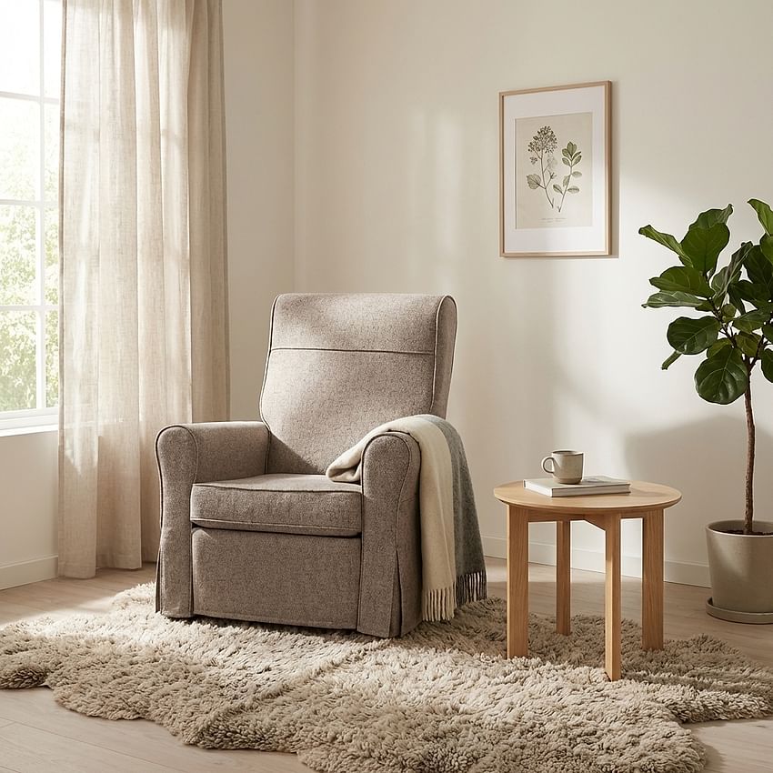 MUREN Housse pour fauteuils nouveau modèle - Beige A1