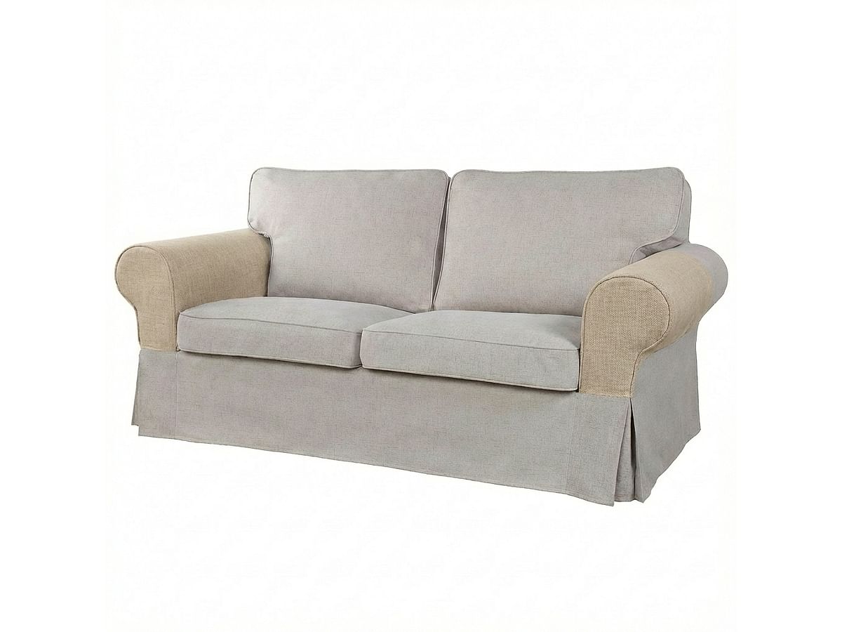 Housses d'accoudoirs pour canapé EKTORP, 2 places, non convertible, ancien et nouveau modèle (lot)