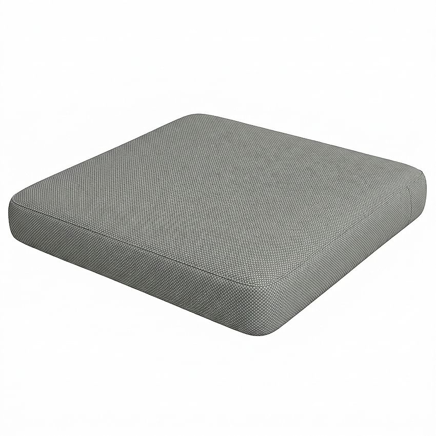 KUDDARNA seat cushion cover, 62x62x8 cm - Light Gray SU82