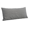 Poszewka na poduszkę pod plecy, 38x70 cm - Gray A15, Zdjęcie 1
