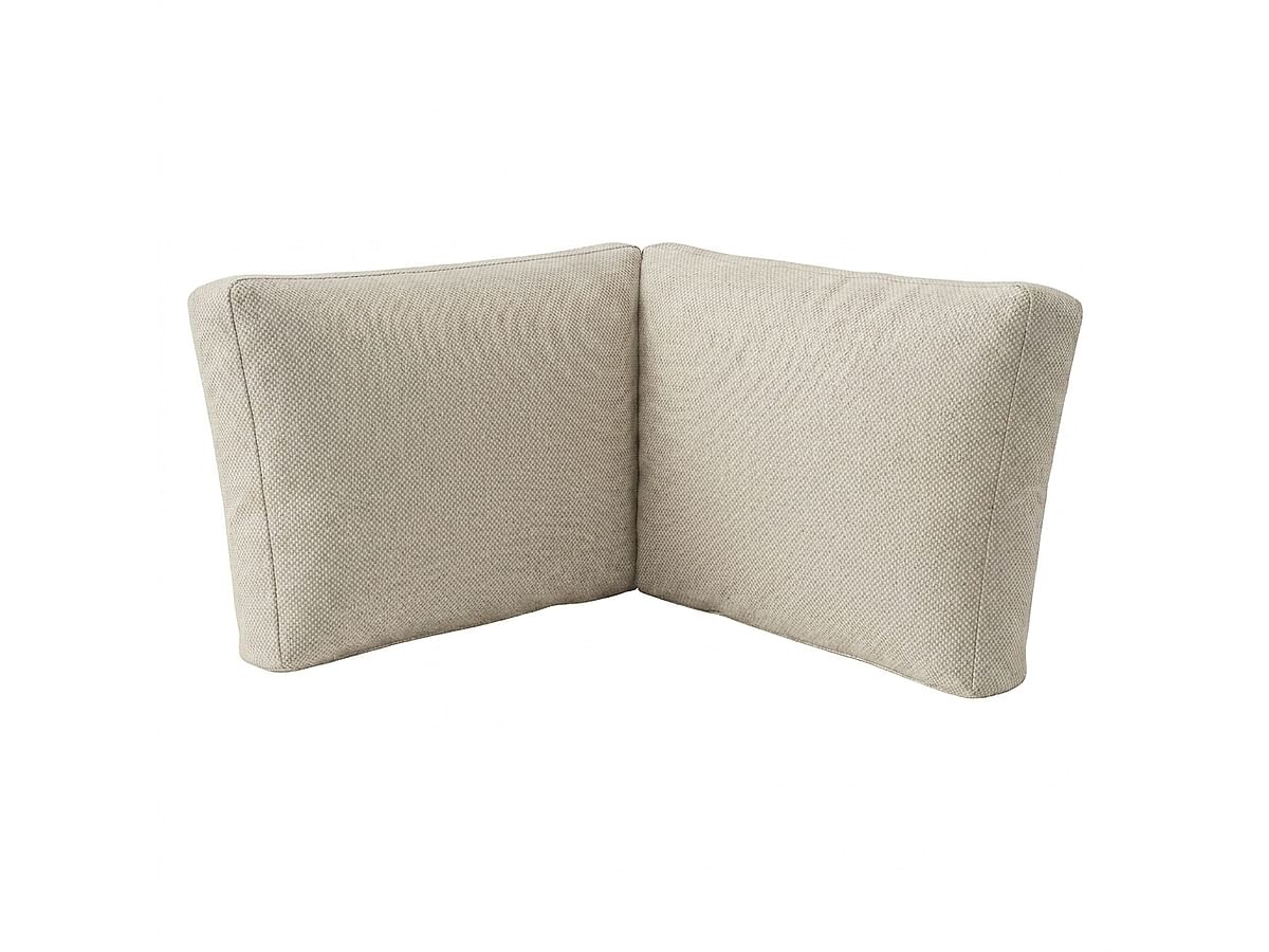 DUVHOLMEN housse de coussin de dossier, section d'angle, 62x62x44 cm