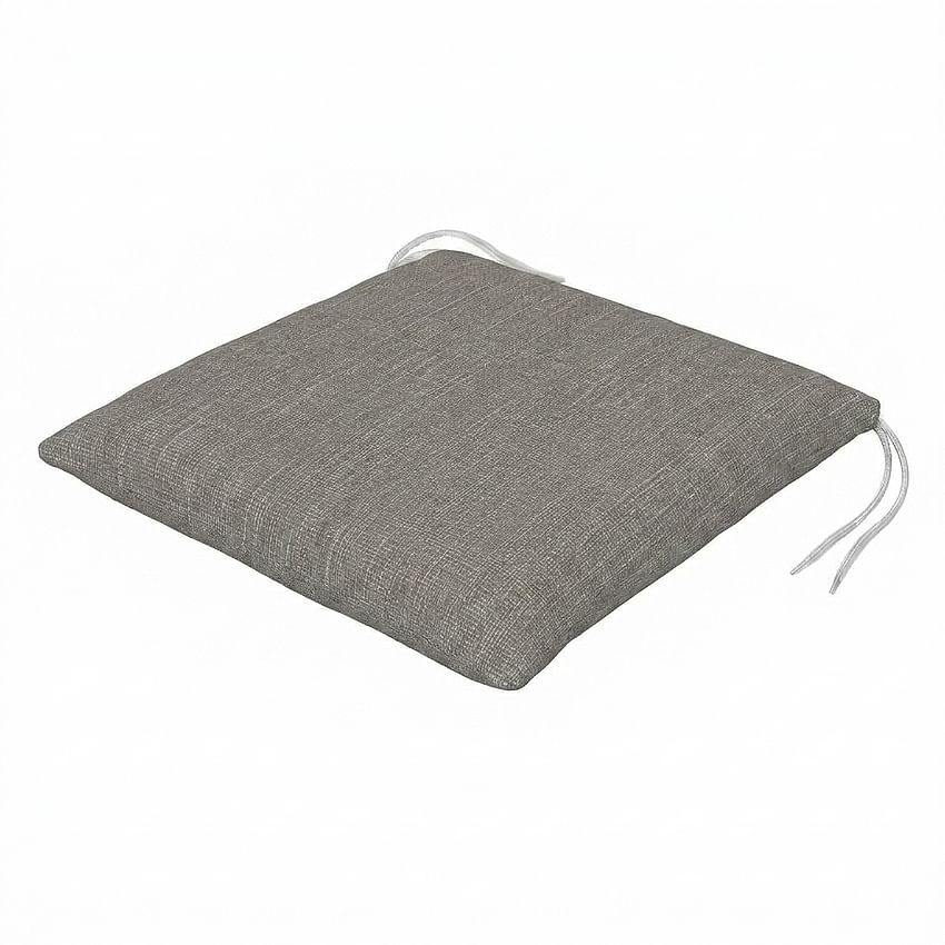 KUDDARNA zitkussenhoes, voor stoel, 44x44x7 cm - Light Gray EL03