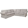 Cover for EKTORP corner sofa, 4-seat, folding and non-folding - Beige A1, Photo 6