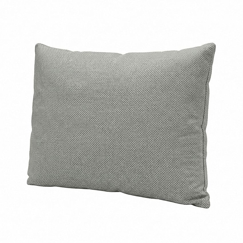KUDDARNA backrest cushion cover, 62x44x6 cm - Light Gray SU82
