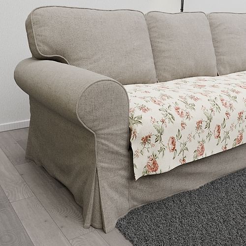 Rose flower on beige background R16