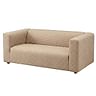 Housse de canapé KLIPPAN, 2 places, matelassée en losanges - Dark beige H2, Photo 1